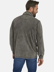 Jan Vanderstorm Sweatjacke GANGOLF Dunkelgrün/Khaki/Grün