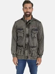 Jan Vanderstorm Sweatjacke GANGOLF Dunkelgrün/Khaki/Grün