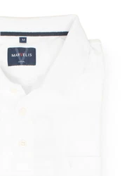 MARVELIS Poloshirt Quick Dry Einfarbig Weiß