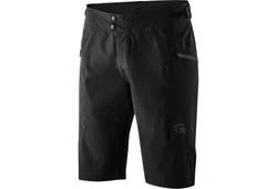 Gonso Radhose Bikeshort Valdes Schwarz/Dunkelgrau/Grau/Dunkelblau