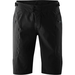 Gonso Radhose Bikeshort Valdes Schwarz/Dunkelgrau/Grau/Dunkelblau