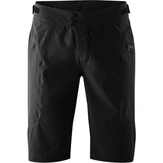Gonso Radhose Bikeshort Valdes Schwarz/Dunkelgrau/Grau/Dunkelblau