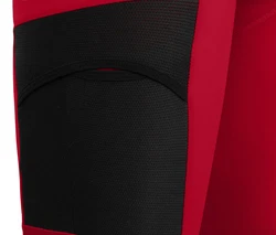 Fahrradhose KEMI COMFORT Capri Herren 3/4 Radhose Kirsch rot