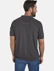 Jan Vanderstorm Poloshirt ALSING Dunkelgrau/Grau/Schwarz