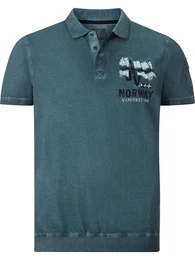 Poloshirt ALSING mit stylischer Tasche am rmel