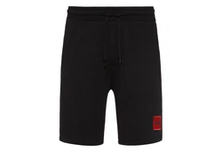 HUGO Sweatshorts Herren Jogging-Shorts Style DIZ222 rot / schwarz