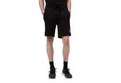 HUGO Sweatshorts Herren Jogging-Shorts Style DIZ222 rot / schwarz
