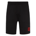 HUGO Sweatshorts Herren Jogging-Shorts Style DIZ222 rot / schwarz