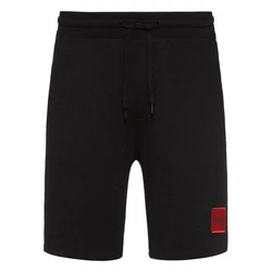 HUGO Sweatshorts Herren Jogging-Shorts Style DIZ222 rot / schwarz