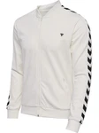 hummel Langarmshirt hmlARCHIVE REGULAR POLY ZIP JACKET Weiß/Creme/Beige/Khaki