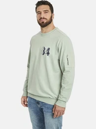 Sweatshirt ALFI mit sportlichem Aufdruck