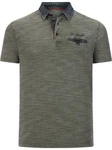 Jan Vanderstorm Poloshirt CAMILLO Dunkelgrün/Grün