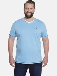 Charles Colby T-Shirt EARL KENDRAYK Hellblau/Blau