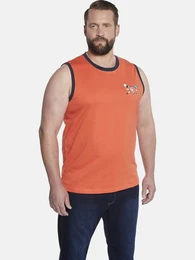 Muskelshirt EARL SHAYN mit kontrastfarbenen Elementen