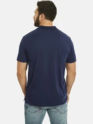 Jan Vanderstorm Poloshirt DAGFINN Dunkelblau/Rot/Dunkelrot