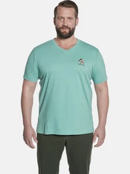 Charles Colby T-Shirt EARL RHODIN Lila/Fliederfarben/Rosa