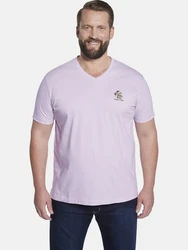 Charles Colby T-Shirt EARL RHODIN Lila/Fliederfarben/Rosa