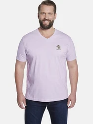 Charles Colby T-Shirt EARL RHODIN Lila/Fliederfarben/Rosa
