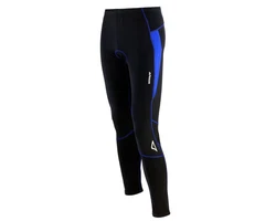 Airtracks Fahrradhose Herren Thermo Lang Pro T Hellblau/Blau/Lila/Dunkelblau