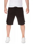 Yazubi Chino Shorts Taric Dunkelbraun/Khaki/Schwarz/Dunkelrot