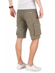 Yazubi Chino Shorts Taric Khaki/Dunkelgrün