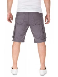 Yazubi Chino Shorts Taric Dunkelblau/Hellgrau/Grau/Lila/Dunkelgrau