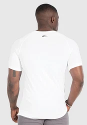 Smilodox T-Shirt Timmy Weiß/Gelb