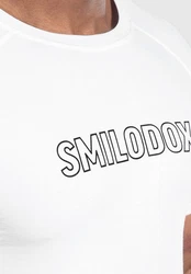 Smilodox T-Shirt Timmy Weiß/Gelb