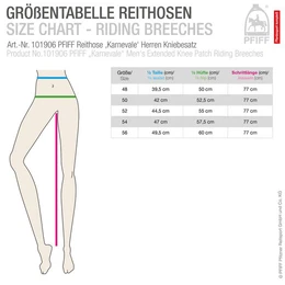 Reiterhose Karnevale (1-tlg)