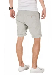 Yazubi Shorts Edward Herren Chinoshorts Khaki/Beige/Creme/Grau