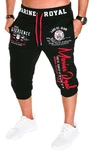 Jaylvis Bermudas Herren Short Kurze Jogginghose Sport Marine/Royal