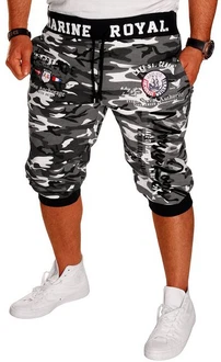 Jaylvis Bermudas Herren Short Kurze Jogginghose Sport Marine/Royal