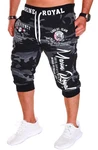 Jaylvis Bermudas Herren Short Kurze Jogginghose Sport Marine/Royal