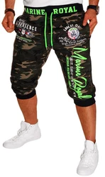 Jaylvis Bermudas Herren Short Kurze Jogginghose Sport Marine/Royal