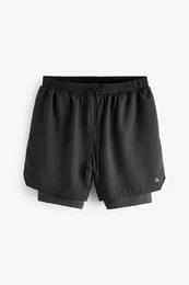 Funktionsshorts 2-in-1 Trainingsshorts (1-tlg)