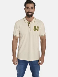 Jan Vanderstorm Poloshirt BERAU Khaki/Dunkelgrün/Grün/Gelb