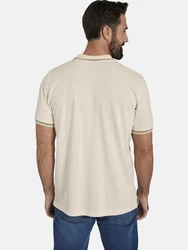 Jan Vanderstorm Poloshirt BERAU Khaki/Dunkelgrün/Grün/Gelb