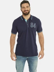 Jan Vanderstorm Poloshirt BERAU Dunkelblau/Blau/Grau