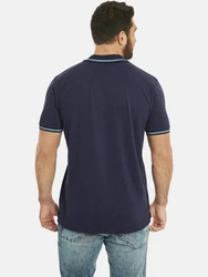 Jan Vanderstorm Poloshirt BERAU Dunkelblau/Blau/Grau