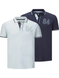 Poloshirt BERAU mit Kontrastkragen