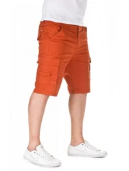 Yazubi Chino Shorts Mundo Herren Orange
