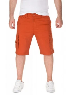Yazubi Chino Shorts Mundo Herren Orange