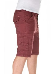 Yazubi Chino Shorts Mundo Herren Dunkelrot/Bordeaux/Rot/Braun
