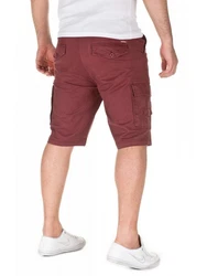 Yazubi Chino Shorts Mundo Herren Dunkelrot/Bordeaux/Rot/Braun