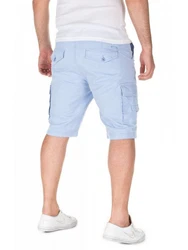 Yazubi Chino Shorts Mundo Herren Hellblau/Blau