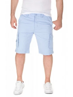 Yazubi Chino Shorts Mundo Herren Hellblau/Blau