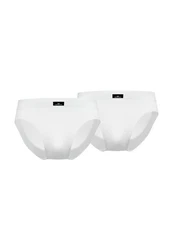 GTZBURG Slip Herren Slips 2er Pack Weiß/Creme
