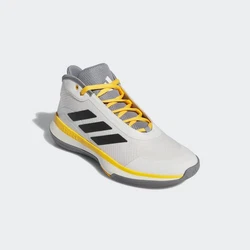 adidas Performance BOUNCE LEGENDS Basketballschuh Gelb/Hellgrau/Weiß/Grau