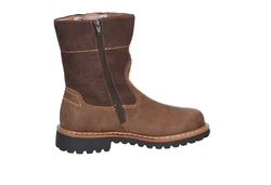 Josef Seibel Schnürstiefel CHANCE Braun/Dunkelbraun/Rot/Beige