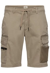 camel active Shorts mit Cargotaschen Khaki/Beige